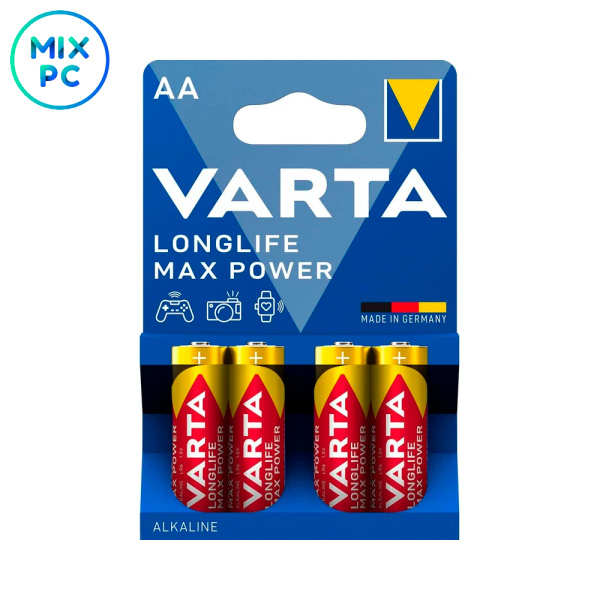 Батарейки AA Varta Max Tech 4шт.