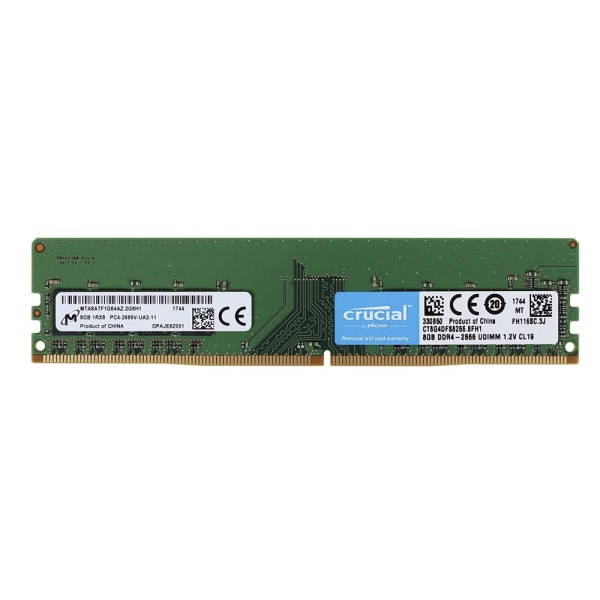 Модуль памяти DDR4 8GB 2666MHz CL19 Crucial CT8G4DFS8266 Б/у