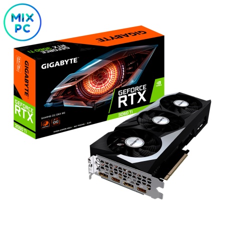 Видеокарта RTX3060Ti 8Gb Gigabyte GV-N306TXGAMING OC-8GD