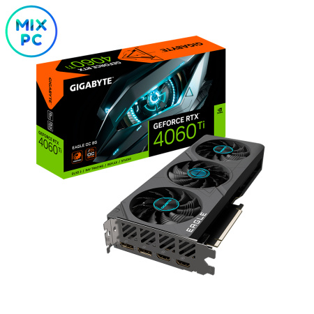 Видеокарта RTX4060Ti 8GB GIGABYTE EAGLE OC GV-N406TEAGLE OC-8GD