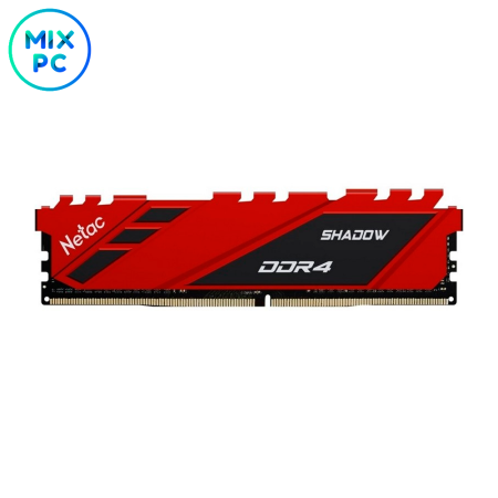 Модуль памяти DDR4 16GB 3200MHz Netac Shadow Red NTSDD4P32SP-16R