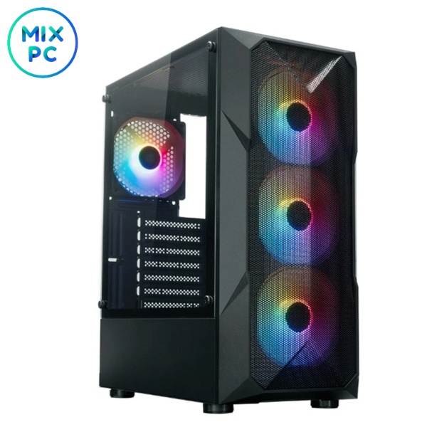 Корпус XASTRA A304 4FRGB Black