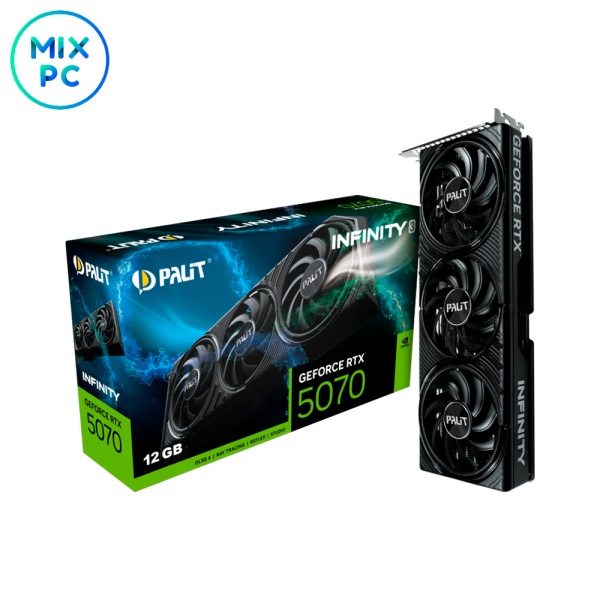 Видеокарта RTX 5070 12GB Palit Infinity 3 NE75070019K9-GB2050S