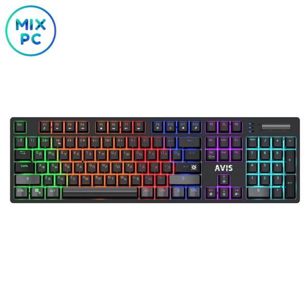 Игровая проводная клавиатура Defender Avis GK-312 Black