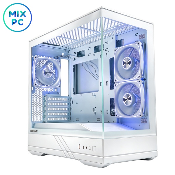 Корпус Powercase GT3 ARGB White