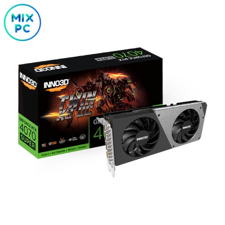Видеокарта RTX4070 Super 12GB Inno3D TWIN X2 N407S2-126X-186162N