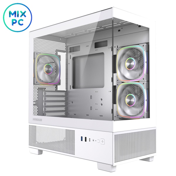 Корпус Powercase Vision Micro S4W White