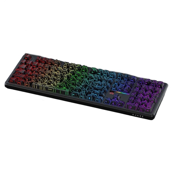 Игровая механическая клавиатура AJAZZ AK108 Black AK110-XY-L5