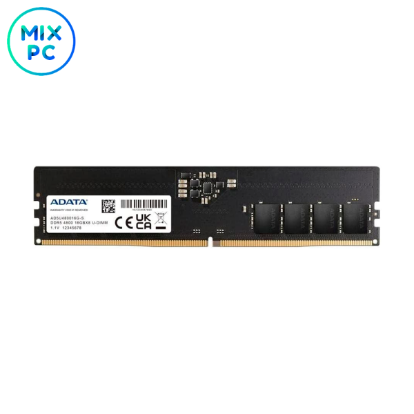 Модуль памяти DDR5 16GB 5600MHz ADATA AD5U560016G-S
