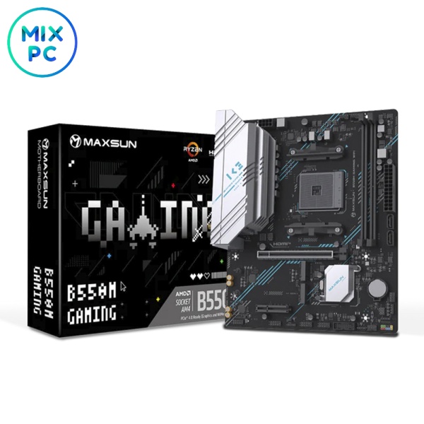Материнская плата AM4 Maxsun MS-B550M GAMING WIFI