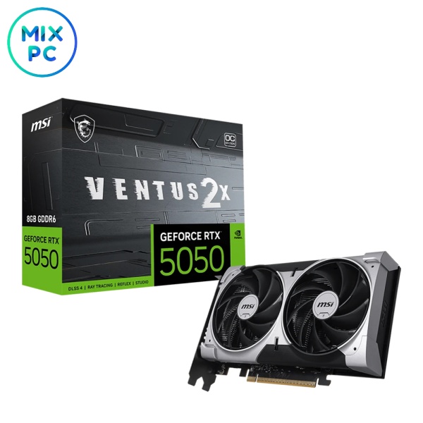 Видеокарта RTX 5050 8GB MSI VENTUS 2X OC