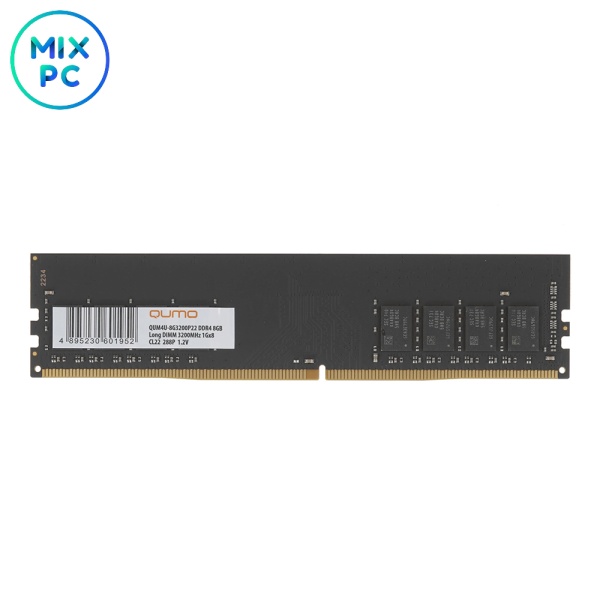 Модуль памяти DDR4 8GB 3200MHz CL22 QUMO QUM4U-8G3200P22