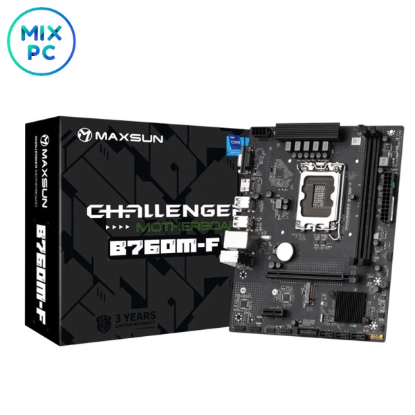 Материнская плата LGA1700 Maxsun Challenger B760M-F DDR4