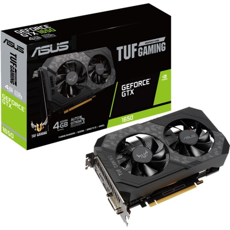 Видеокарта PCI-E GeForce GTX1650 4Gb Asus TUF-GTX1650-4GD6-GAMING