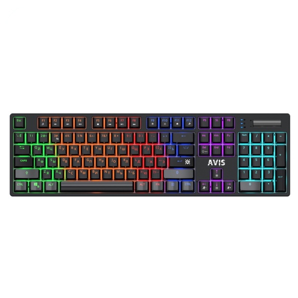 Игровая проводная клавиатура Defender Avis GK-312 Black