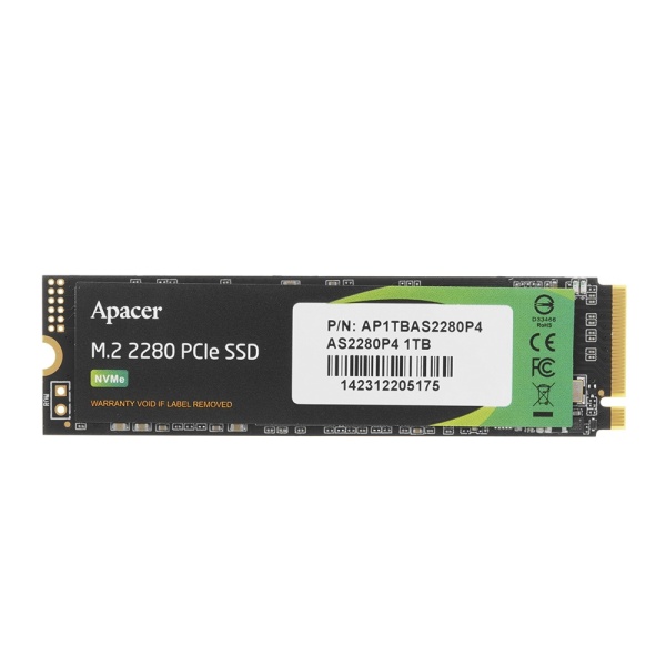 Накопитель SSD M.2 1TB Apacer AS2280P4 AP1TBAS2280P4-1