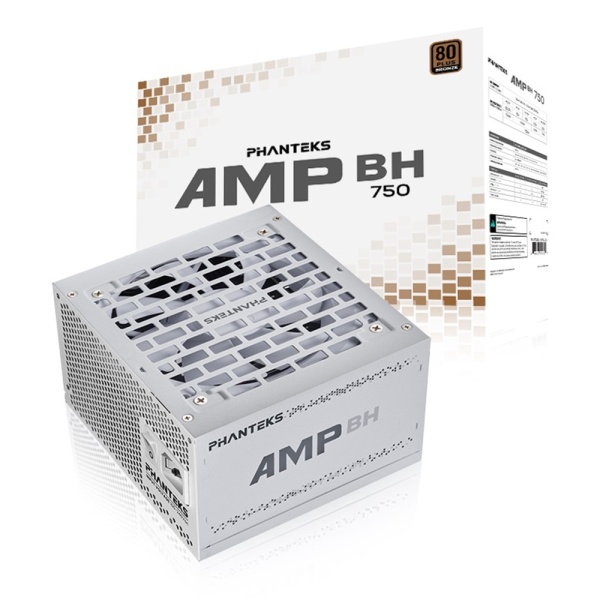 Блок питания 750W Phanteks AMP BH White 80+ Bronze