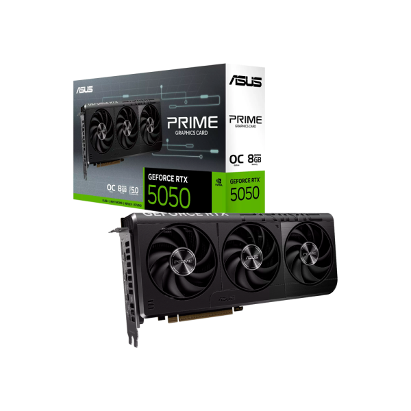 Видеокарта RTX 5050 8GB ASUS PRIME OC PRIME-RTX5050-O8G