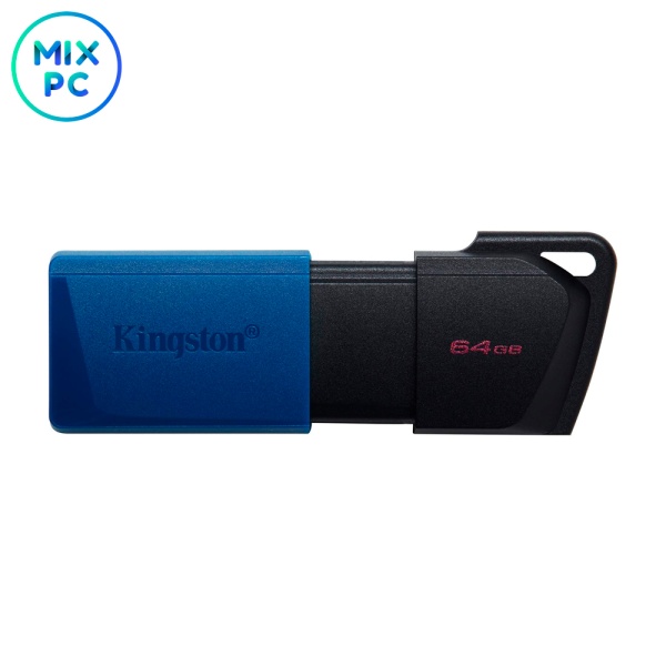 Флеш диск 64GB Kingston DataTraveler Exodia M Black/Blue USB 3.2