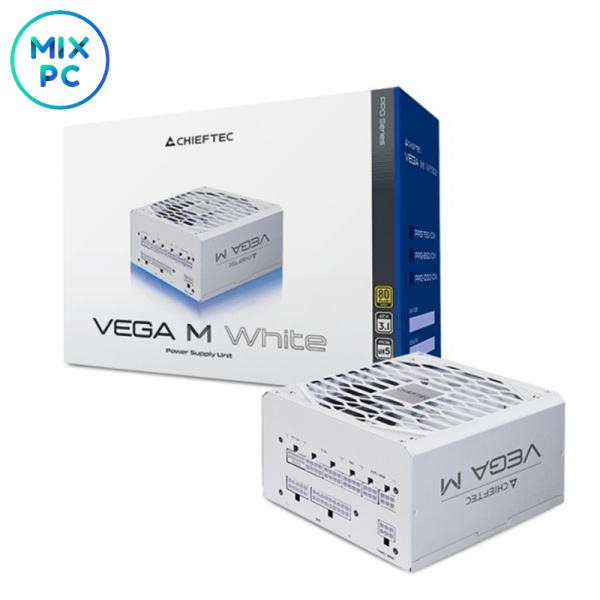 Блок питания 850W Chieftec Vega M White PPG-850-CW 80+ Gold