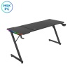 Стол компьютерный ZONE 51 TRINE 160 RGB Black Z51-T6R-BK