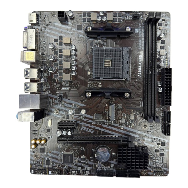 Материнская плата AM4 MSI A520M-A PRO Б/у