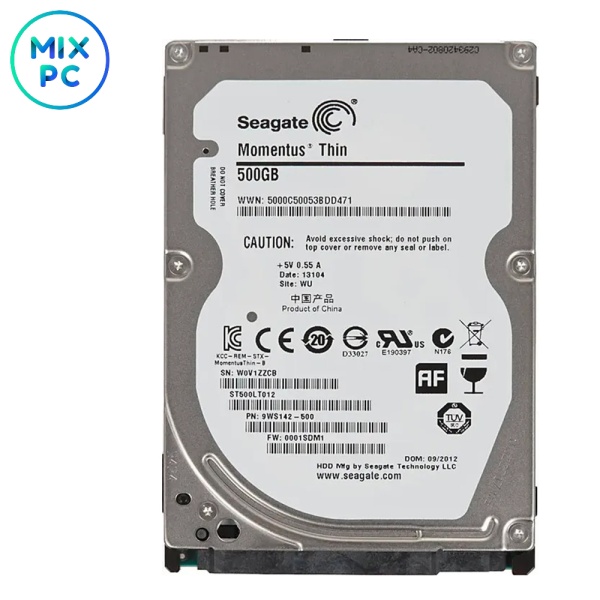 Накопитель HDD 2.5" 500GB Seagate Momentus Thin ST500LT012 Б/у