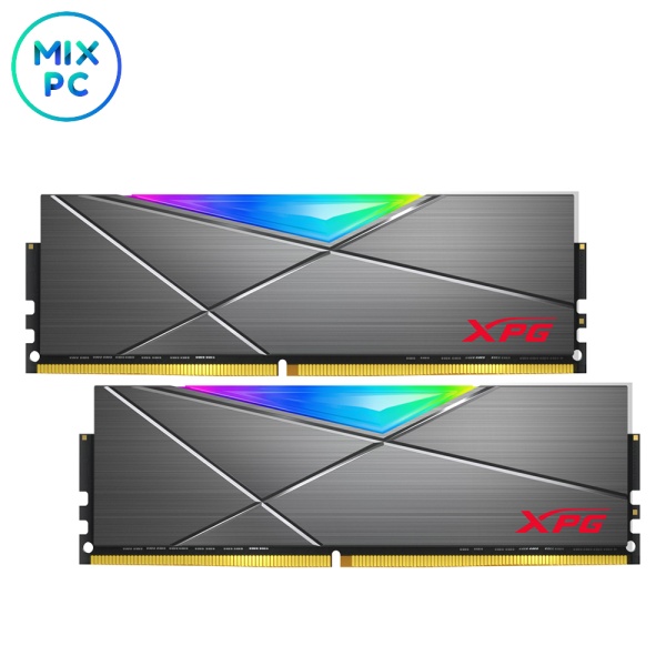 Оперативная память DDR4 16GB (2x8GB) 3600MHz CL18 ADATA XPG SPECTRIX D50 RGB AX4U36008G18I-DT50