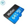 Флеш карта microSD 64GB Netac P500 (SD адаптер)