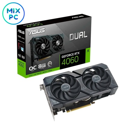 Видеокарта RTX4060 8GB ASUS DUAL DUAL-RTX4060-O8G
