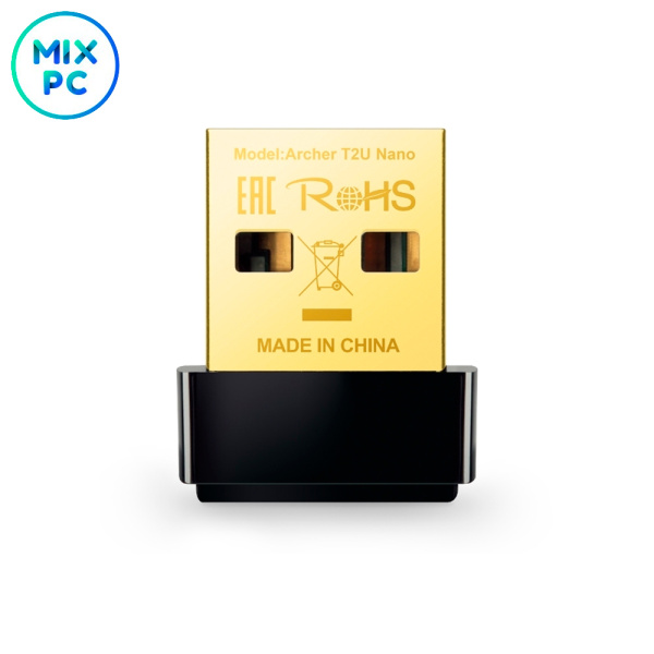 Сетевой адаптер Wi-Fi + Bluetooth TP-Link Archer T2UB Nano AC600 USB