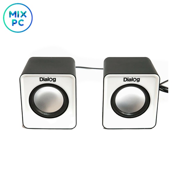 Колонки Dialog 2.0 AC-02UP BLACK-WHITE