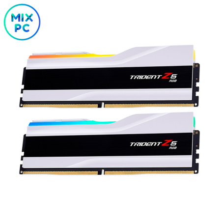 Оперативная память DDR5 64GB (2x32GB) 6400MHz G.SKILL TRIDENT Z5 RGB White