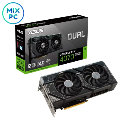 Видеокарта RTX4070 Super 12GB ASUS DUAL DUAL-RTX4070S-12G