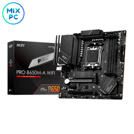 Материнская плата AM5 MSI PRO B650M-A WIFI