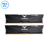 Оперативная память DDR5 32GB (2x16GB) 6000MHz CL38 TeamGroup T-Force Vulcan Black FLBD532G6000HC38ADC01