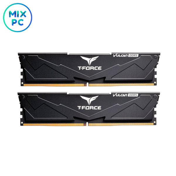 Оперативная память DDR5 32GB (2x16GB) 6000MHz TeamGroup T-Force Vulcan Black