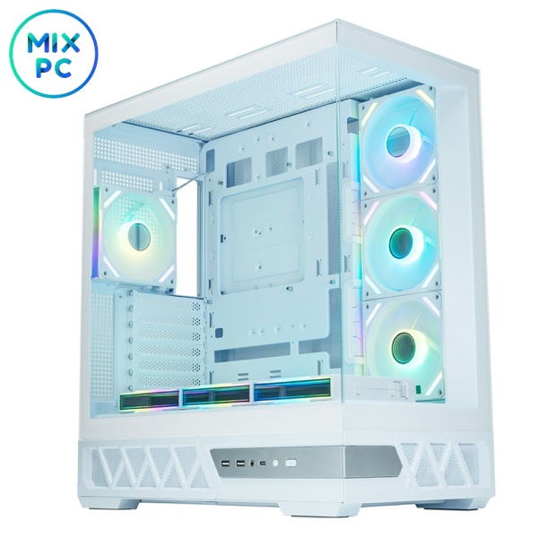 Корпус XASTRA Q700 7ARGB-FS-C10-UC White