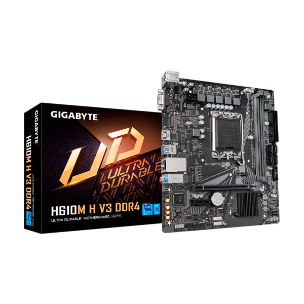 Материнская плата LGA1700 GIGABYTE H610M H V3 DDR4