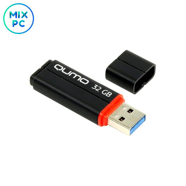 Флеш диск 32GB Qumo Speedster Black USB 3.0