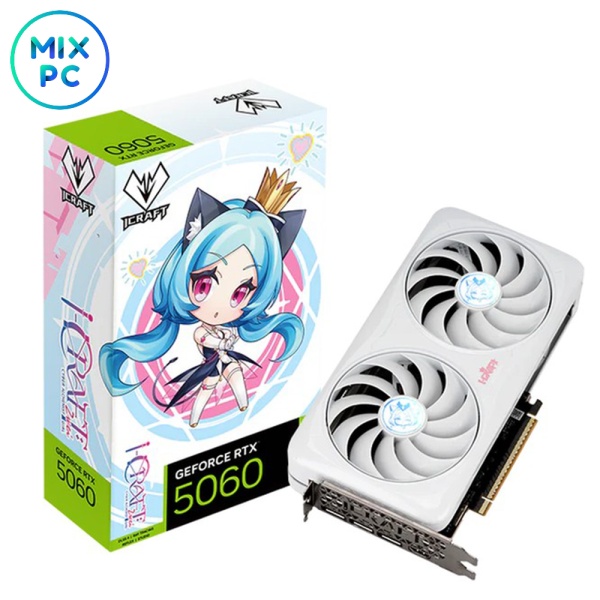 Видеокарта RTX 5060 D7 8Gb Maxsun iCraft OC8G AIGAX2