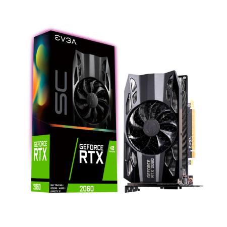 Видеокарта RTX2060 6Gb EVGA SC 06G-P4-2062-KR