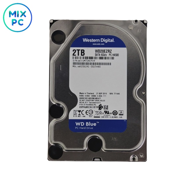 Накопитель HDD 3.5" 2TB WD Blue WD20EZRZ Б/у