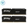 Оперативная память DDR5 32GB (2X16GB) 5200MHz Kingston Fury Beast Black KF552C40BBK2-32
