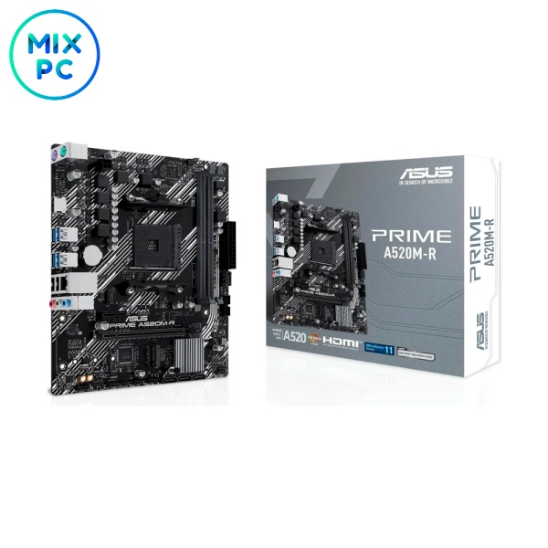 Материнская плата AM4 ASUS PRIME A520M-R