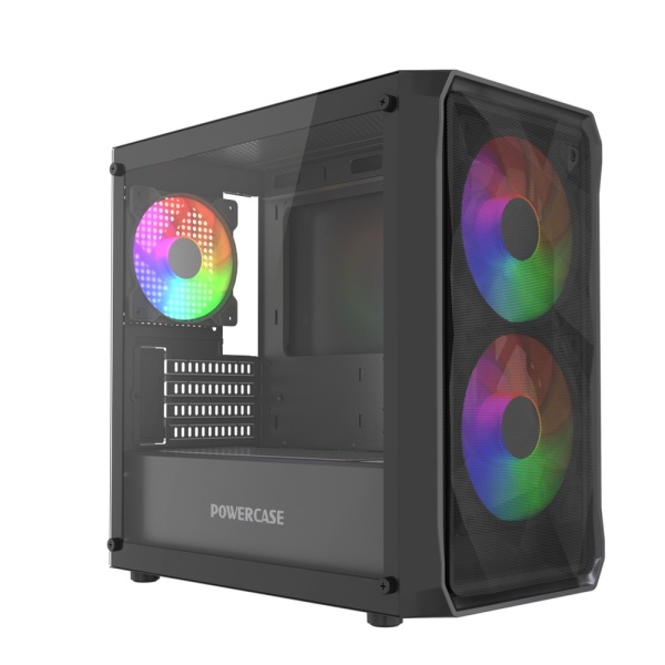Корпус Powercase Mistral Micro A3B ARGB V2 Black