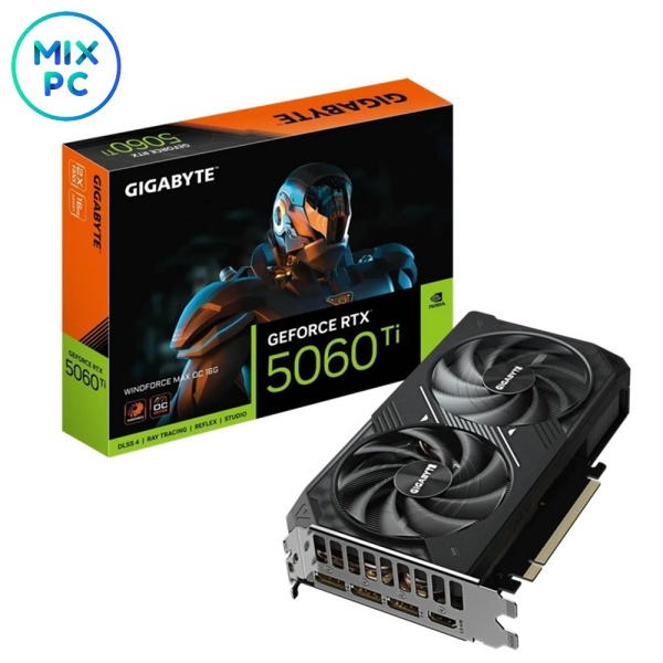 Видеокарта RTX 5060 Ti 16GB GIGABYTE WINDFORCE MAX OC GV-N506TWF2MAX OC-16GD