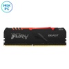 Модуль памяти DDR4 16GB 2666MHz CL16 Kingston FURY Beast Black RGB KF426C16BBA/16 Б.У