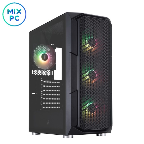 Корпус 1STPLAYER FIREBASE XF Black XF-BK-4F7