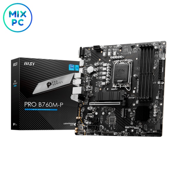 Материнская плата LGA1700 MSI PRO B760M-P